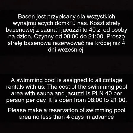 Lejlighed Mysliwska Dom 10-osobowy Ze Strefa Basenowa W Miejscowosci Niedaleko Zatoru I Energylandii *